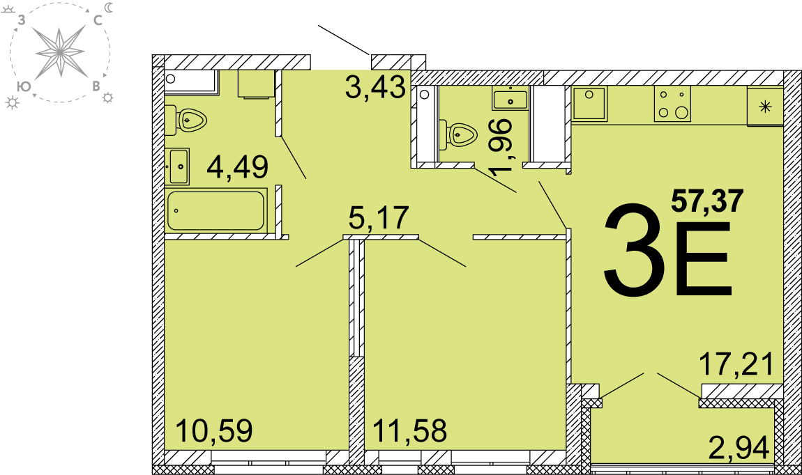 Купить Квартиру Парина 41