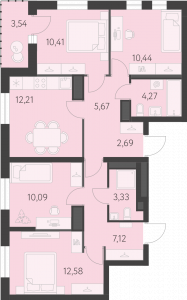 Планировка. 4k,80.6