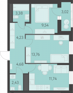 Планировка. 2k,51.3