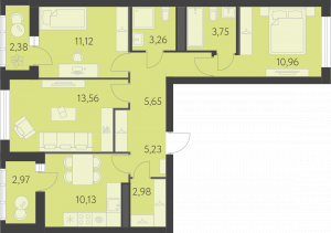 Планировка. 3k,69.3