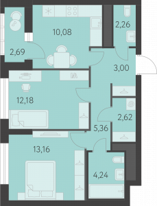 Планировка. 2k,54.3