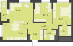 Планировка. 3k,71.8