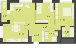 Планировка. 3k,71.8
