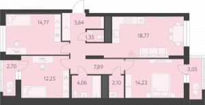 Планировка. 3k,83.3