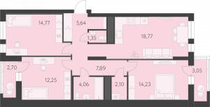 Планировка. 3k,83.3
