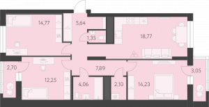 Планировка. 3k,83.3