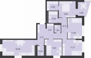 Планировка. 4k,92.3