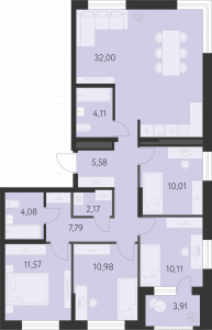 Планировка. 4k,100.4