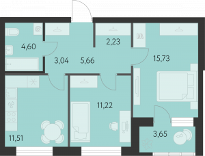 Планировка. 2k,55.8