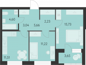 Планировка. 2k,55.8