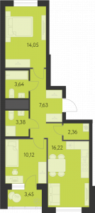 Планировка. 2k,62.0