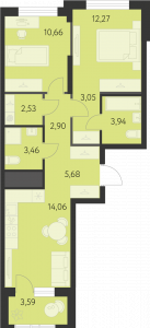 Планировка. 2k,60.4