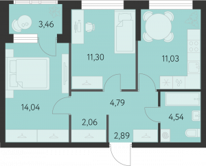 Планировка. 2k,52.4