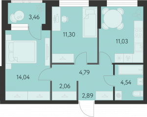 Планировка. 2k,52.4