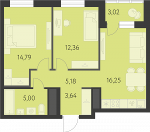 Планировка. 2k,58.7