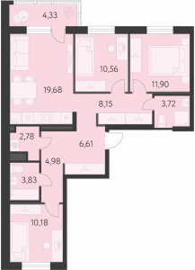 Планировка. 3k,84.2