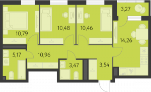 Планировка. 3k,70.8