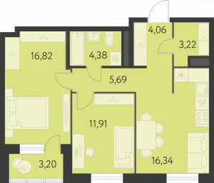 Планировка. 2k,64.0