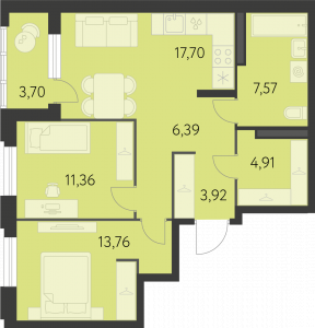 Планировка. 2k,67.5