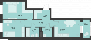 Планировка. 2k,60.6