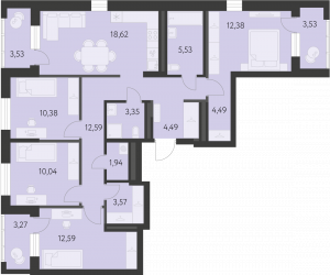 Планировка. 4k,104.5